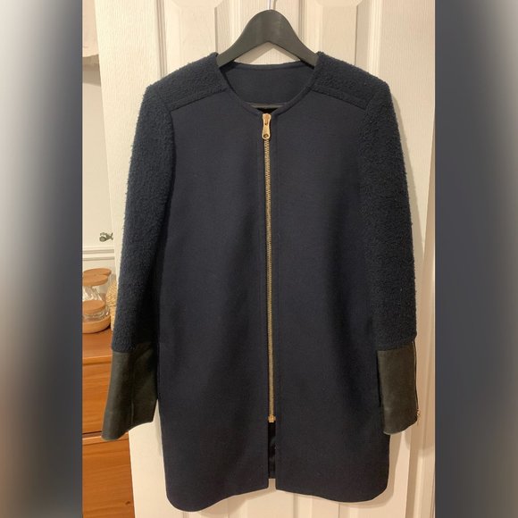 Club Monaco Navy Blue Coat - Picture 1 of 12